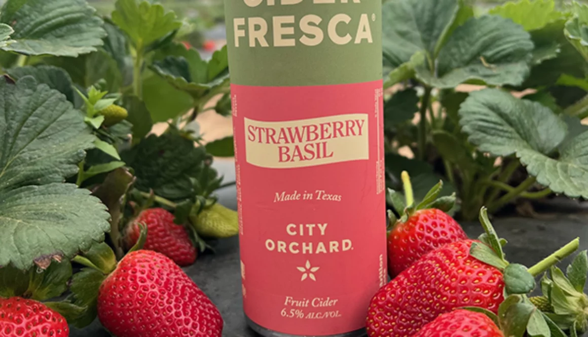 Cider Fresca Strawberry Basil