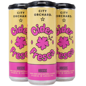 Cider Fresca Hibiscus 4pack