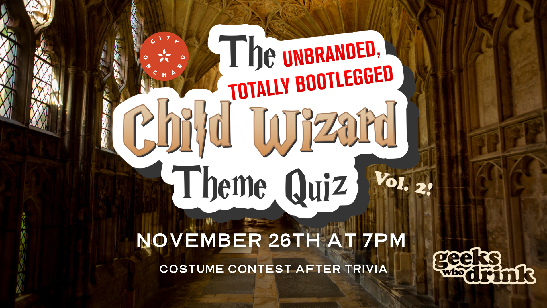 Harry Potter themed trivia night